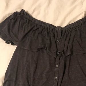 Off the shoulder top